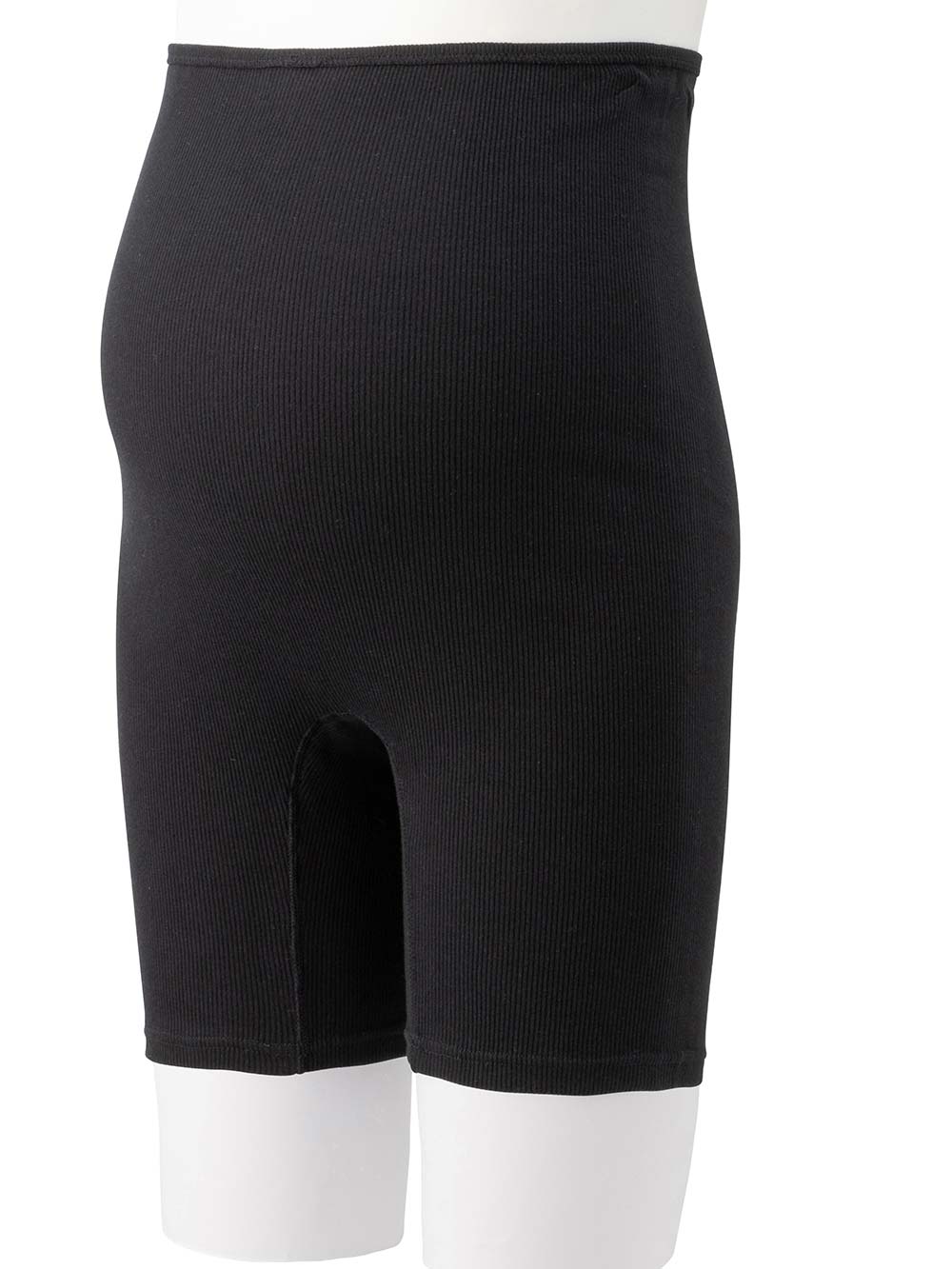 マタニティ ショーツ|犬印本舗　オーガニック産前産後ショーツ（3分丈・5分丈）|ブラック（3分丈）