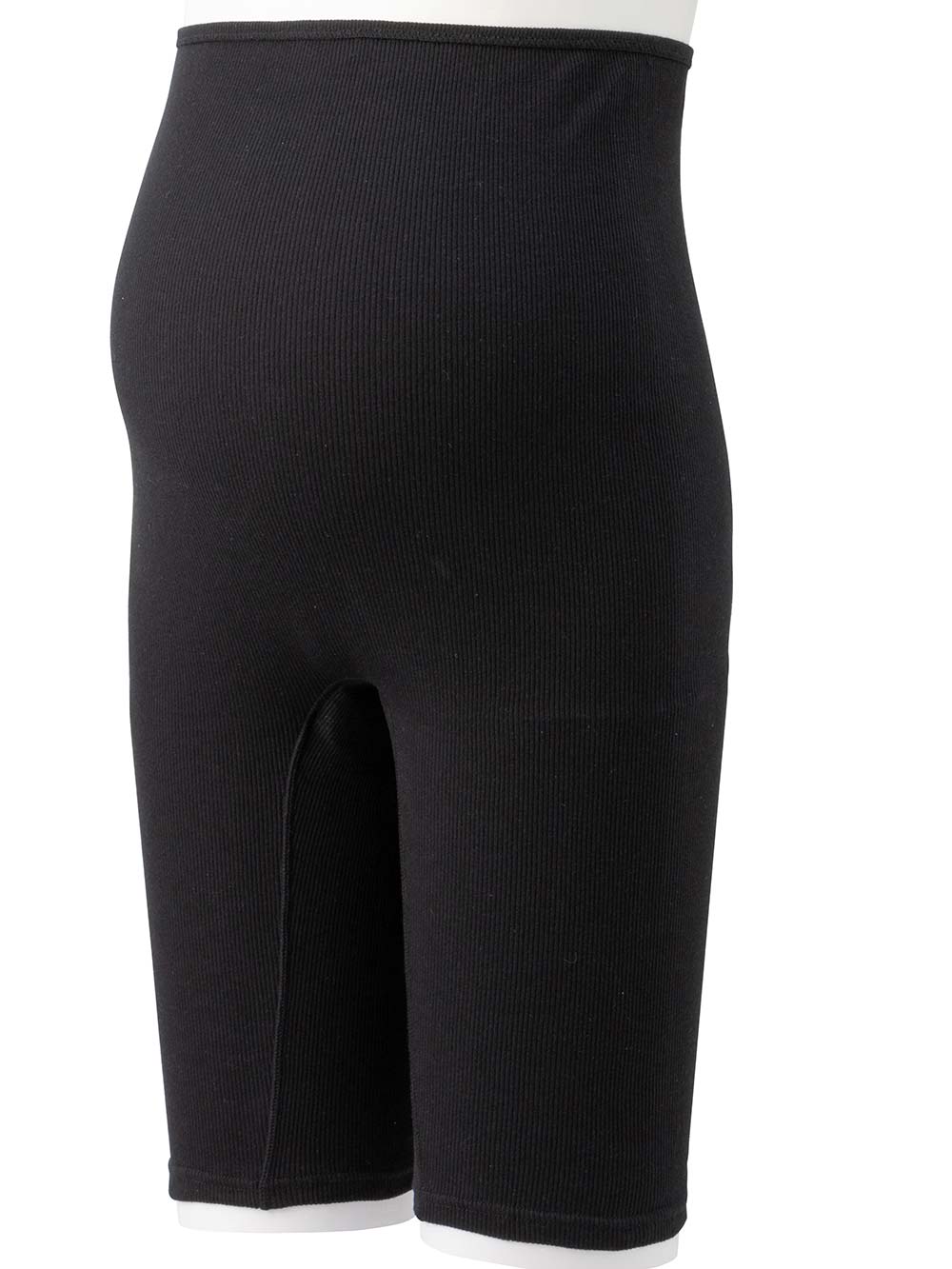 マタニティ ショーツ|犬印本舗　オーガニック産前産後ショーツ（3分丈・5分丈）|ブラック（5分丈）