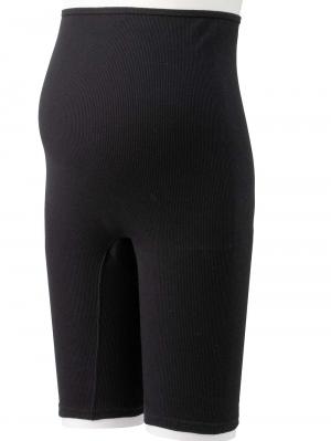 マタニティ ショーツ|犬印本舗　オーガニック産前産後ショーツ（3分丈・5分丈）|ブラック（5分丈）