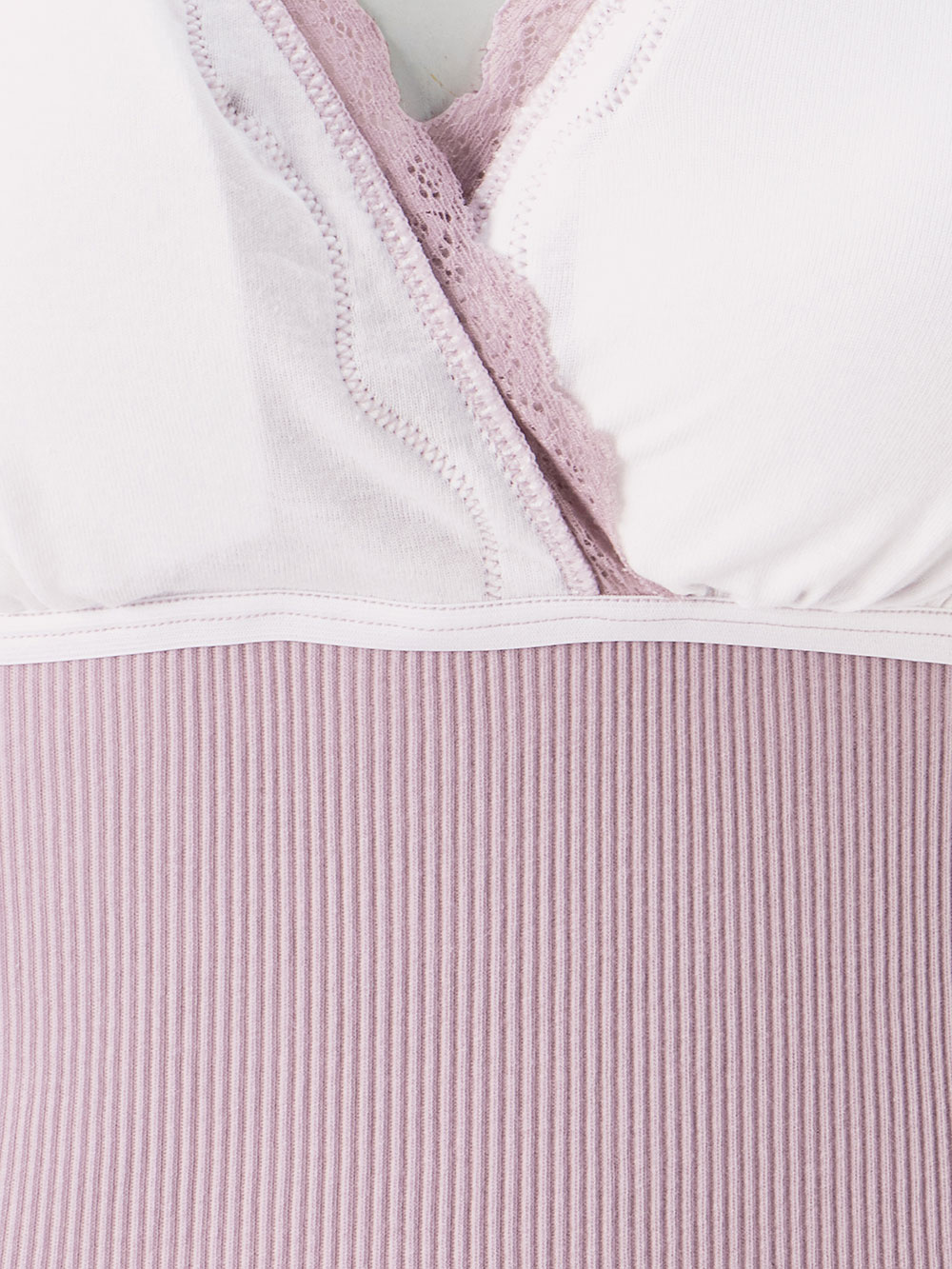 マタニティ 授乳 キャミソール|Rosemadame（ローズマダム） 綿リブレース　マタニティ・授乳タンクトップ