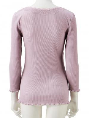 マタニティ 授乳 キャミソール|Rosemadame（ローズマダム） 綿リブレース　カップ付きマタニティ・授乳インナー