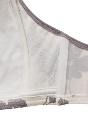 授乳ブラ・マタニティブラ（マタニティインナー・産後用品）|Rosemadame（ローズマダム） 綿混花柄　マタニティ・授乳ブラ