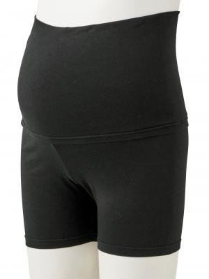 妊婦帯・腹帯・産前ガードル|吸湿発熱　綿混防寒腹巻パンツ【出産後も長く使える】|ブラック