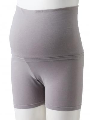 妊婦帯・腹帯・産前ガードル|吸湿発熱　綿混防寒腹巻パンツ【出産後も長く使える】|グレー