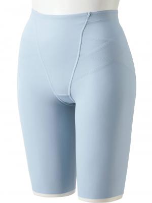 産後 ガードル インナー|助産院監修　24時間快適　産後骨盤ガードル|スモーキーブルー（ロング丈）