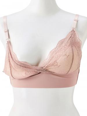 授乳ブラ・マタニティブラ(マタニティインナー・産後用品)|犬印本舗×くみっきー 産前産後エアリー マタニティ・授乳ブラ