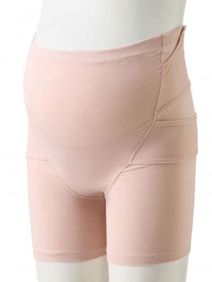 妊婦帯・腹帯・産前ガードル|犬印本舗×くみっきー はくだけ骨盤サポート妊婦帯|モーヴピンク