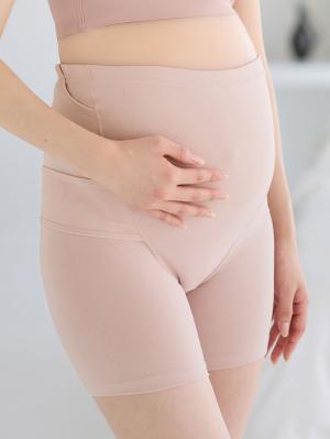 妊婦帯・腹帯・産前ガードル|犬印本舗×くみっきー はくだけ骨盤サポート妊婦帯|モーヴピンク