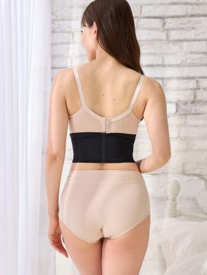 産後 ガードル インナー|犬印本舗 美ボディメイク肋骨ベルト【産後使える】|ブラック