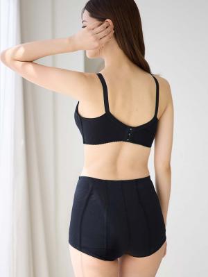 産後 ガードル インナー|はくだけスッキリ骨盤ベルト　産後用　みやした助産院×ANGELIEBE共同開発　ガードルタイプ|ブラック