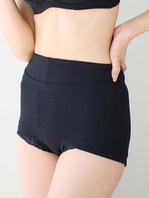 産後 ガードル インナー|はくだけスッキリ骨盤ベルト　産後用　みやした助産院×ANGELIEBE共同開発　ガードルタイプ|ブラック