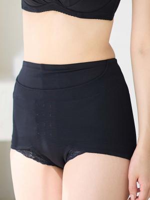 産後 ガードル インナー|はくだけスッキリ骨盤ベルト　産後用　みやした助産院×ANGELIEBE共同開発　ガードルタイプ|ブラック