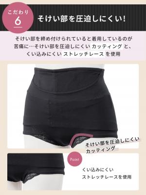 産後 ガードル インナー|はくだけスッキリ骨盤ベルト　産後用　みやした助産院×ANGELIEBE共同開発　ガードルタイプ