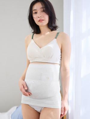 授乳ブラ・マタニティブラ（マタニティインナー・産後用品）|Rosemadame（ローズマダム）ストレッチリブクロス授乳ブラ|オフベージュ
