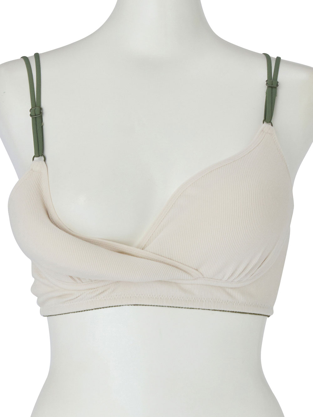 授乳ブラ・マタニティブラ（マタニティインナー・産後用品）|Rosemadame（ローズマダム）ストレッチリブクロス授乳ブラ