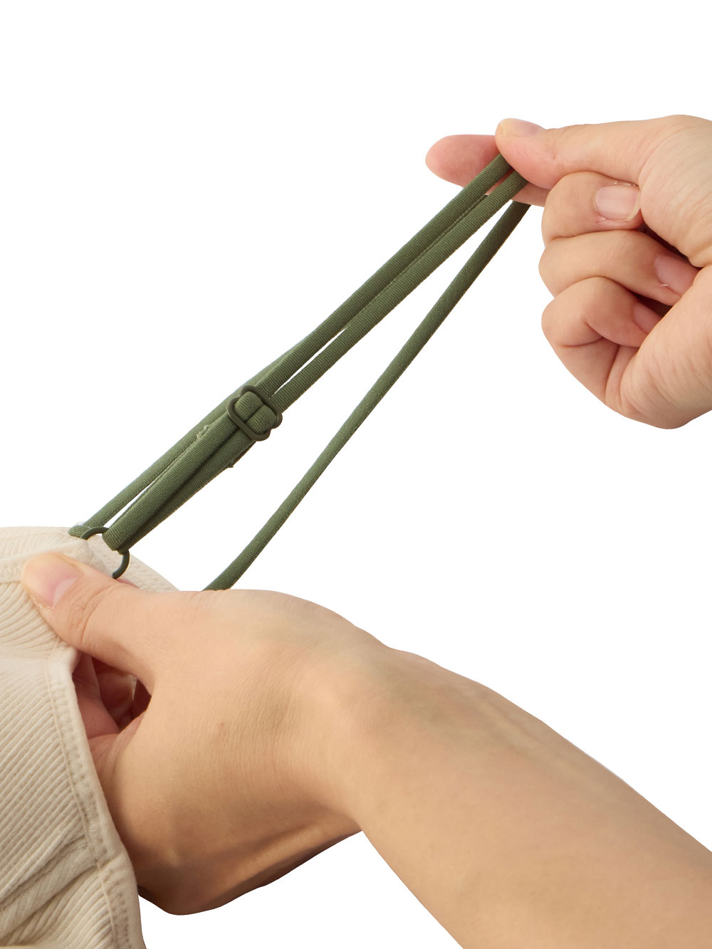 授乳ブラ・マタニティブラ（マタニティインナー・産後用品）|Rosemadame（ローズマダム）ストレッチリブクロス授乳ブラ