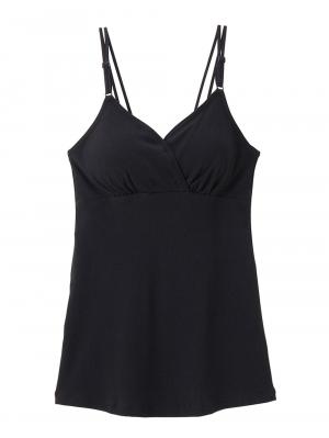 マタニティ 授乳 キャミソール|Rosemadame（ローズマダム）ストレッチリブクロス授乳キャミソール|ブラック