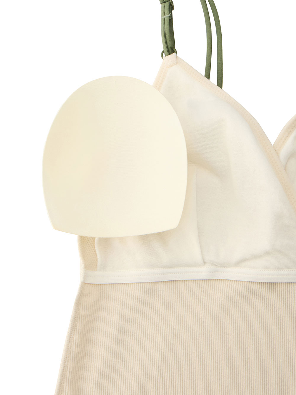 マタニティ 授乳 キャミソール|Rosemadame（ローズマダム）ストレッチリブクロス授乳キャミソール