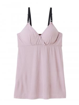 マタニティ 授乳 キャミソール|犬印本舗　接触冷感ブラトップ【出産後も長く使える】|パープル