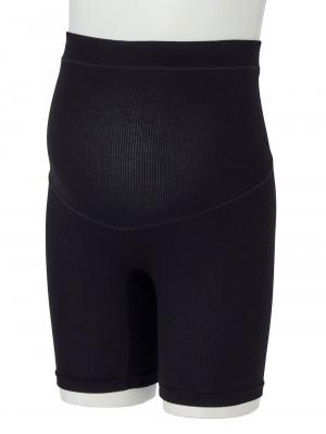 妊婦帯・腹帯・産前ガードル|犬印本舗 接触冷感 3分丈オーバーパンツ|ブラック