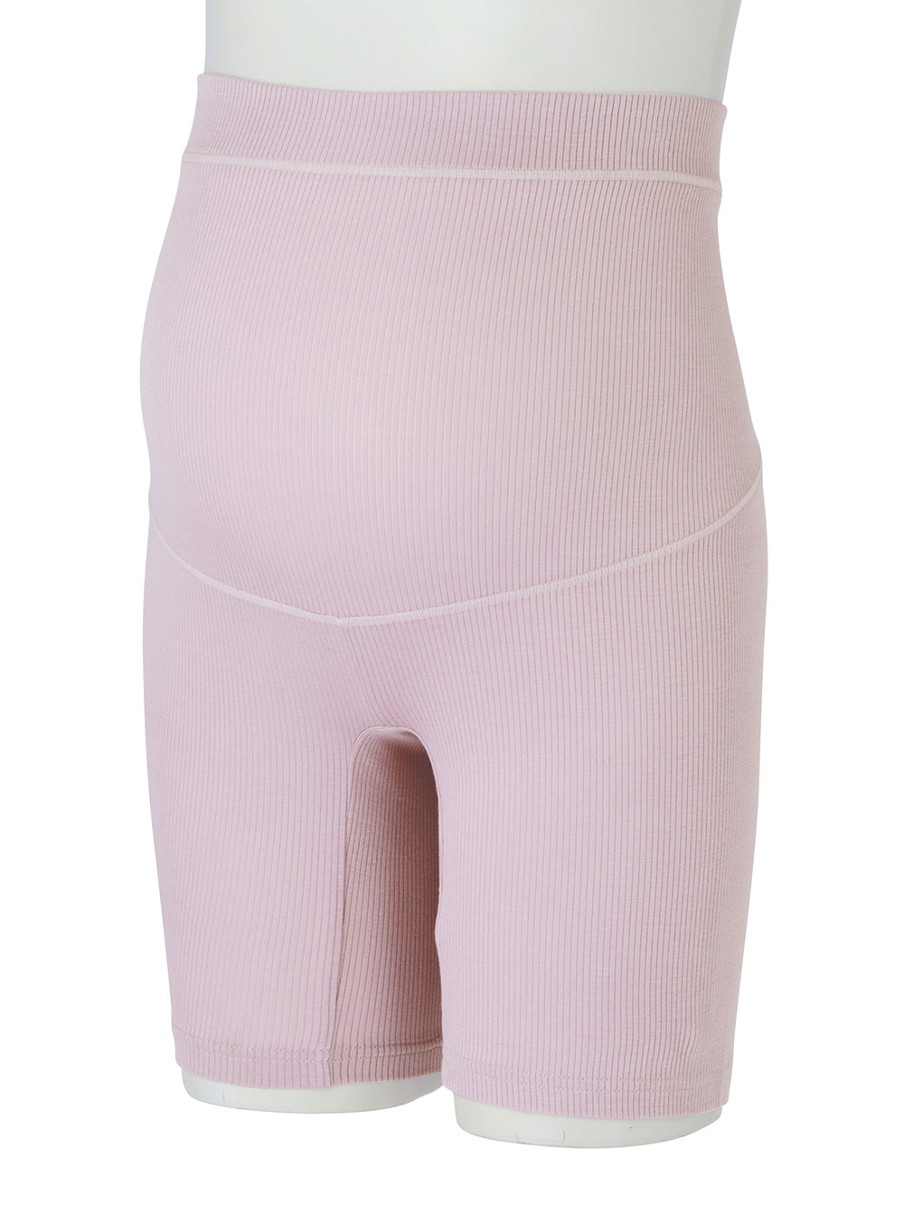 妊婦帯・腹帯・産前ガードル|犬印本舗 接触冷感 3分丈オーバーパンツ|パープル