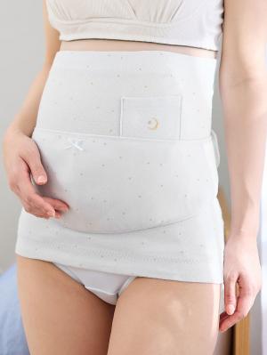 妊婦帯・腹帯・産前ガードル|犬印本舗 綿100％ガーゼ妊婦帯セット|グレー