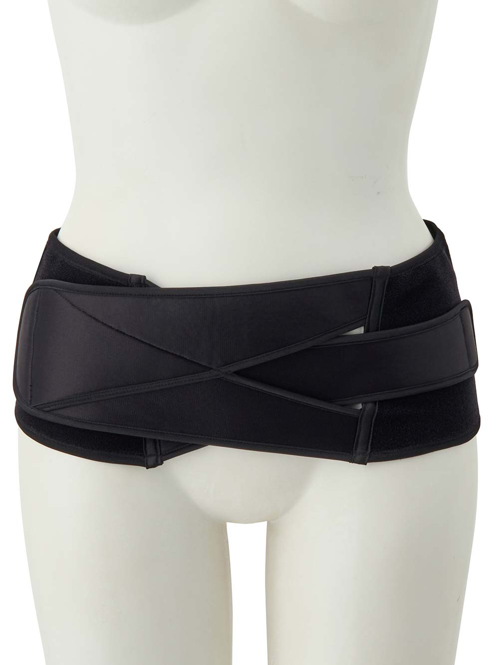 産後 ガードル インナー|犬印本舗 産後すぐ骨盤ベルト 綿混|ブラック