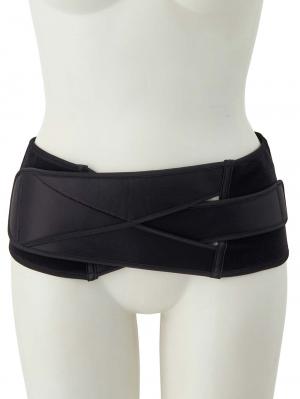 産後 ガードル インナー|犬印本舗 産後すぐ骨盤ベルト 綿混|ブラック