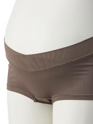 マタニティ ショーツ|お腹らくちん産前産後クロスショーツ【出産後も長く使える】