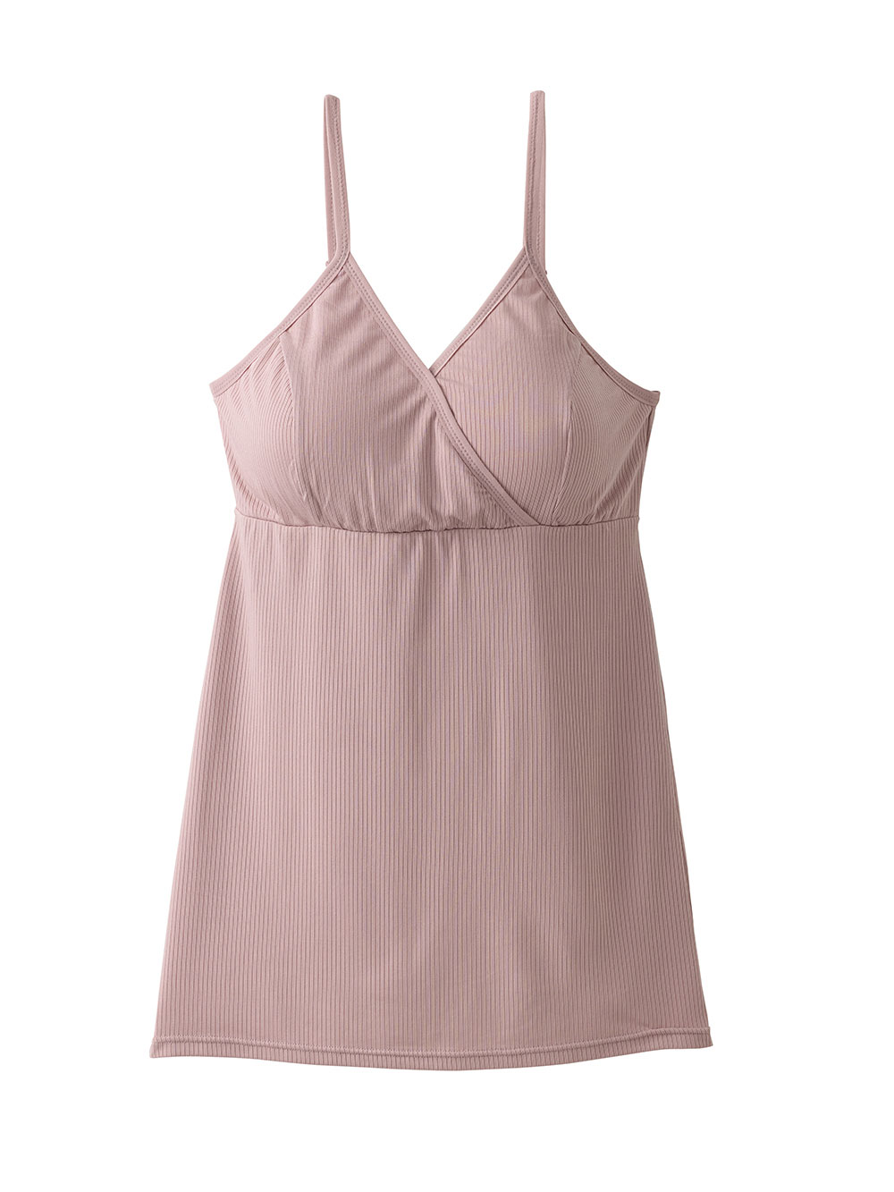 マタニティ 授乳 キャミソール|やさしくフィット授乳キャミソール【出産後も長く使える】|ピンク