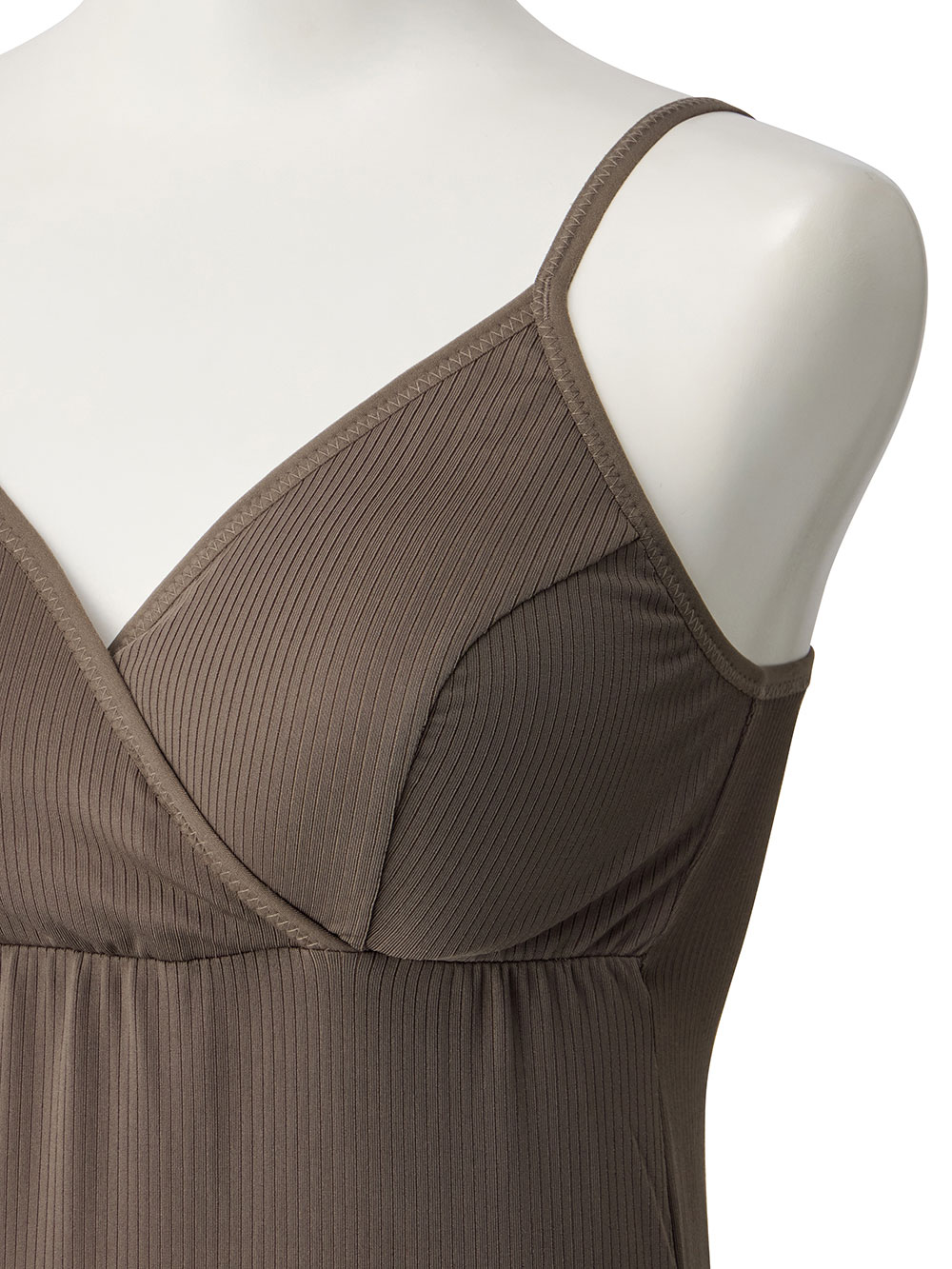 マタニティ 授乳 キャミソール|やさしくフィット授乳スリップ　抗菌防臭加工【出産後も長く使える】