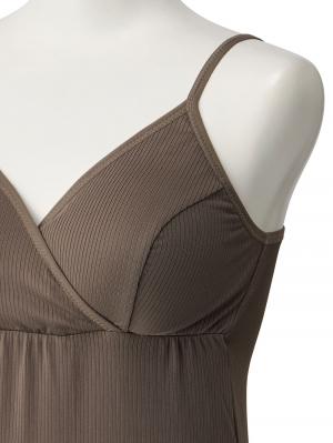 マタニティ 授乳 キャミソール|やさしくフィット授乳スリップ　抗菌防臭加工【出産後も長く使える】