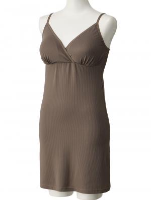 マタニティ 授乳 キャミソール|やさしくフィット授乳スリップ　抗菌防臭加工【出産後も長く使える】