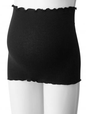 妊婦帯・腹帯・産前ガードル|犬印本舗　シルク温活腹巻・腹巻パンツ【出産後も長く使える】|ブラック（腹巻タイプ）