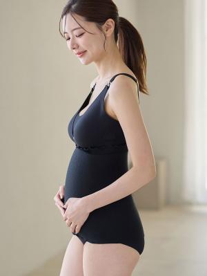 妊婦帯・腹帯・産前ガードル|犬印本舗　シルク温活腹巻・腹巻パンツ【出産後も長く使える】|ブラック（腹巻タイプ）