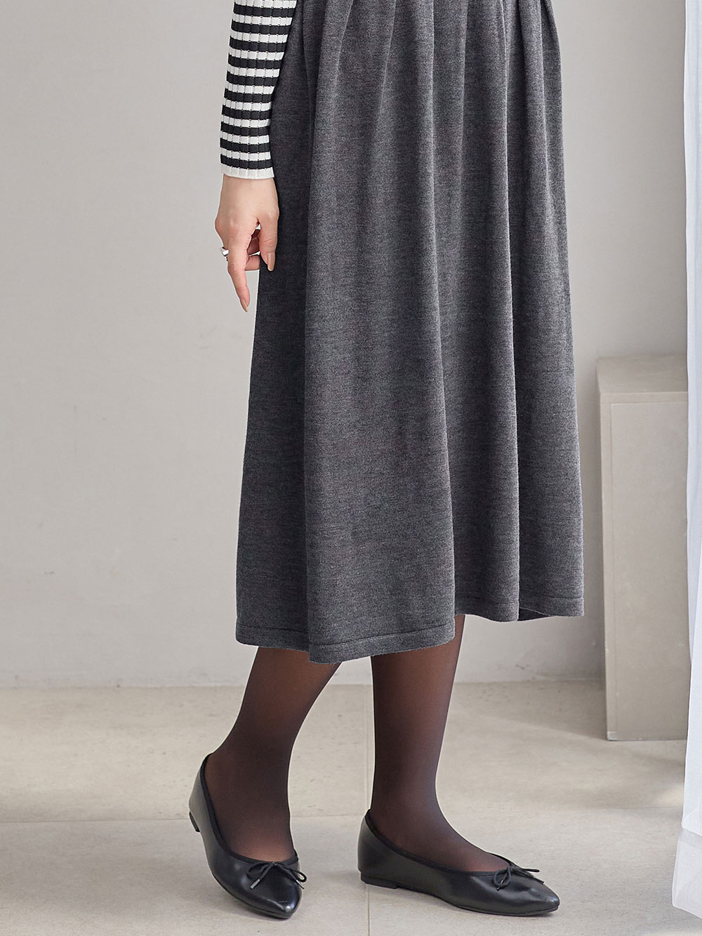 マタニティレッグウェア|Rosemadame（ローズマダム）【80D】素肌見えフェイクマタニティタイツ【出産後も長く使える】|ブラック