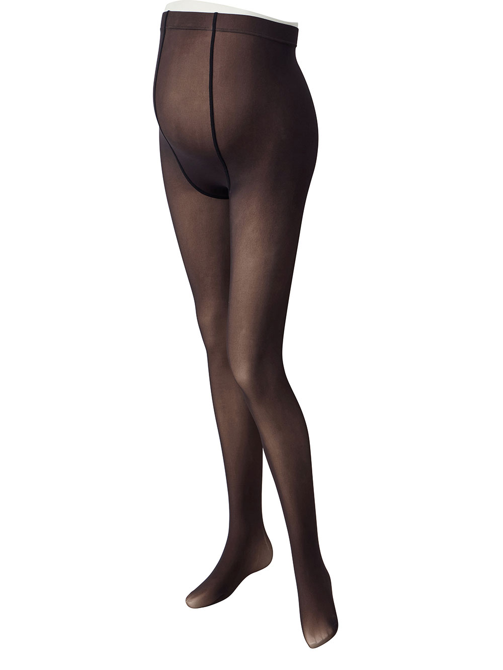 マタニティレッグウェア|Rosemadame（ローズマダム）【80D】素肌見えフェイクマタニティタイツ【出産後も長く使える】|ブラック