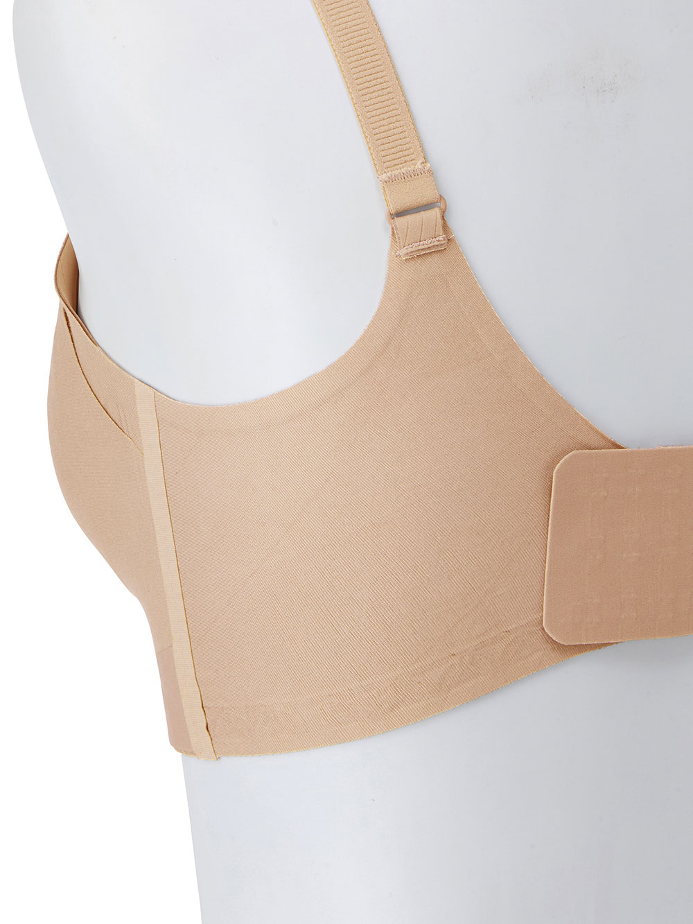 授乳ブラ・マタニティブラ（マタニティインナー・産後用品）|ストレスフリー　前開きシームレスカップ授乳ブラ　脇高　垂れ防止 ｜ マタニティ・授乳ブラ脇高