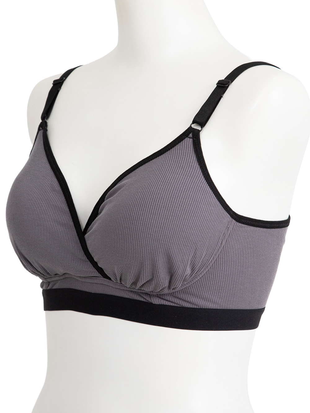 授乳ブラ・マタニティブラ（マタニティインナー・産後用品）|Rosemadame（ローズマダム）抗菌防臭加工バイカラー授乳ブラ