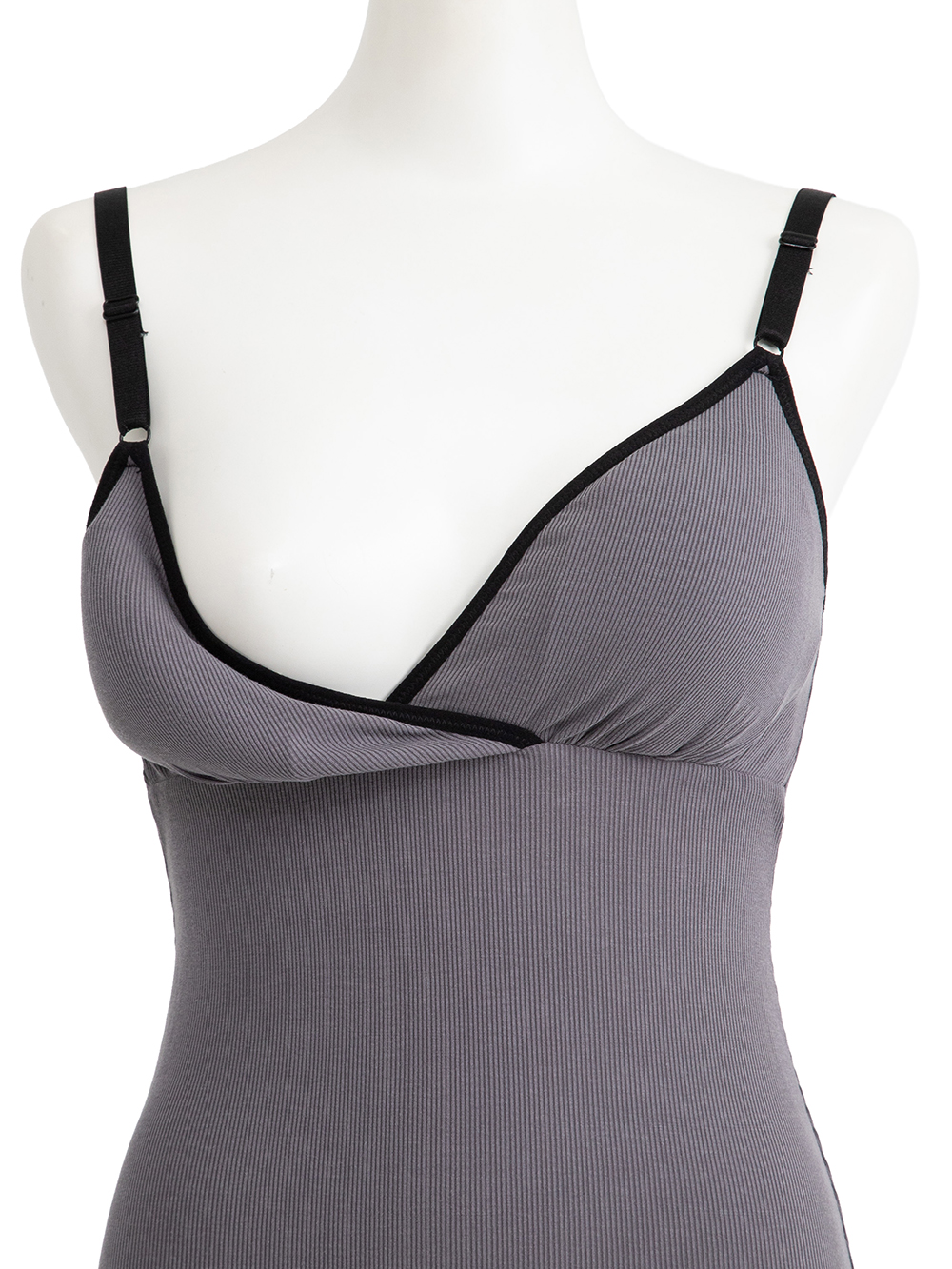 マタニティ 授乳 キャミソール|Rosemadame（ローズマダム）抗菌防臭加工バイカラー授乳キャミソール