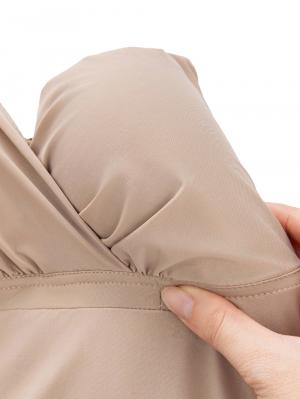 マタニティ 授乳 キャミソール|助産院監修　ママとつくったふんわり授乳ブラキャミ　〈接触冷感・吸汗速乾　アンダーらくらくタイプ〉