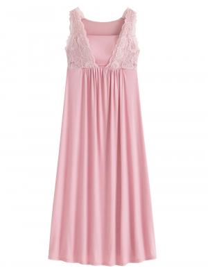 マタニティ 授乳 キャミソール|ナイトブラ機能付　ルームウェアにもなる授乳キャミソール|ピンク