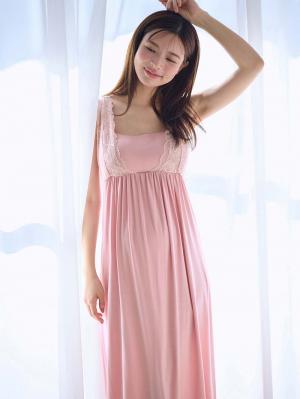 マタニティ 授乳 キャミソール|ナイトブラ機能付　ルームウェアにもなる授乳キャミソール|ピンク