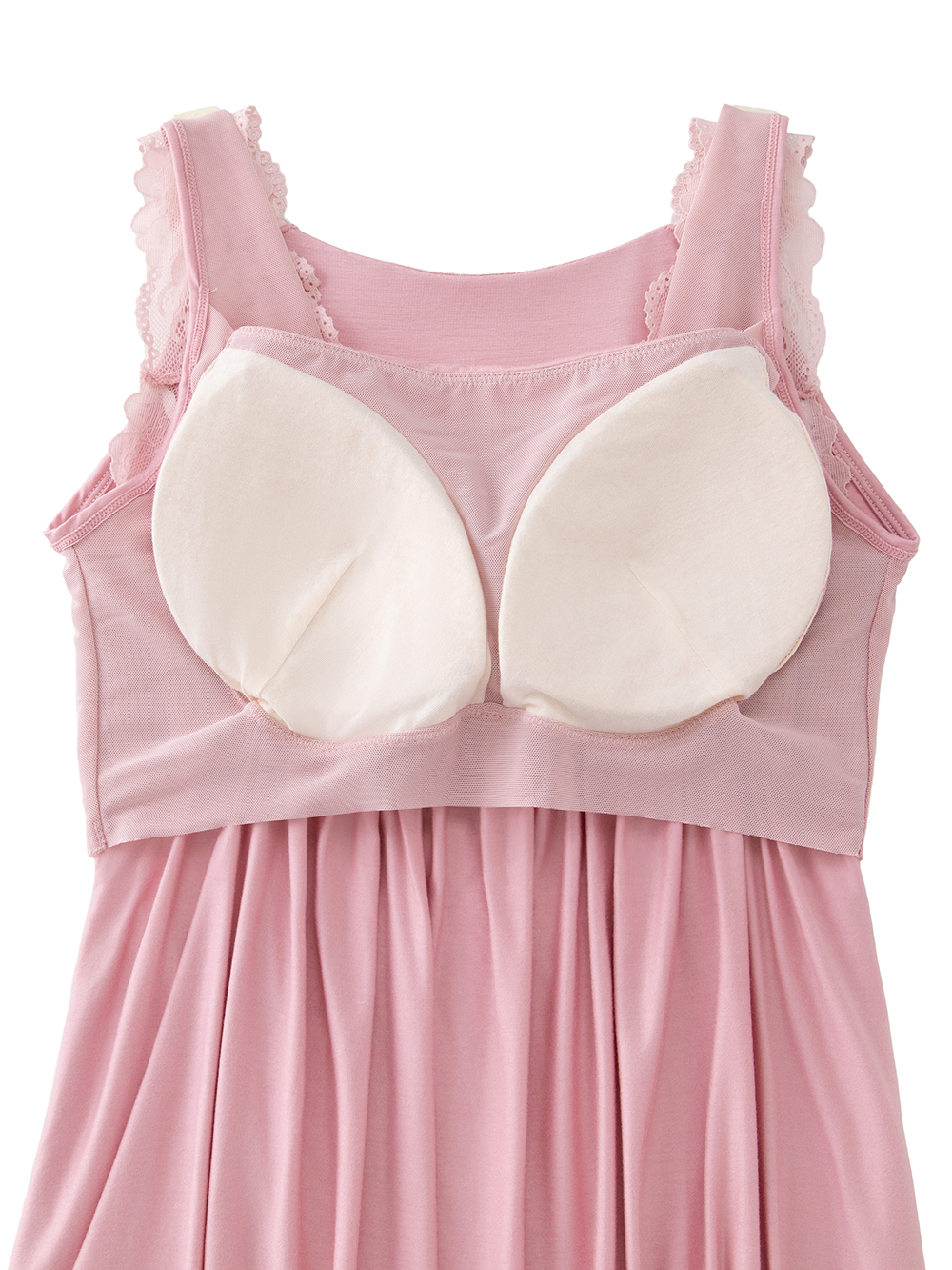 マタニティ 授乳 キャミソール|ナイトブラ機能付　ルームウェアにもなる授乳キャミソール