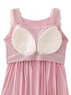 マタニティ 授乳 キャミソール|ナイトブラ機能付　ルームウェアにもなる授乳キャミソール