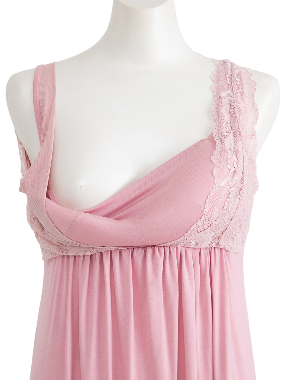 マタニティ 授乳 キャミソール|ナイトブラ機能付　ルームウェアにもなる授乳キャミソール