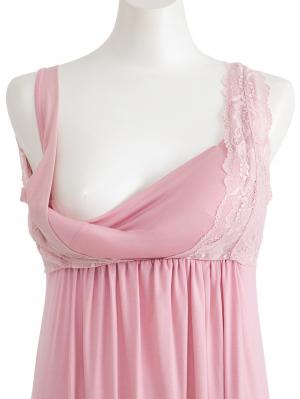 マタニティ 授乳 キャミソール|ナイトブラ機能付　ルームウェアにもなる授乳キャミソール