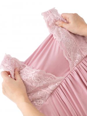 マタニティ 授乳 キャミソール|ナイトブラ機能付　ルームウェアにもなる授乳キャミソール