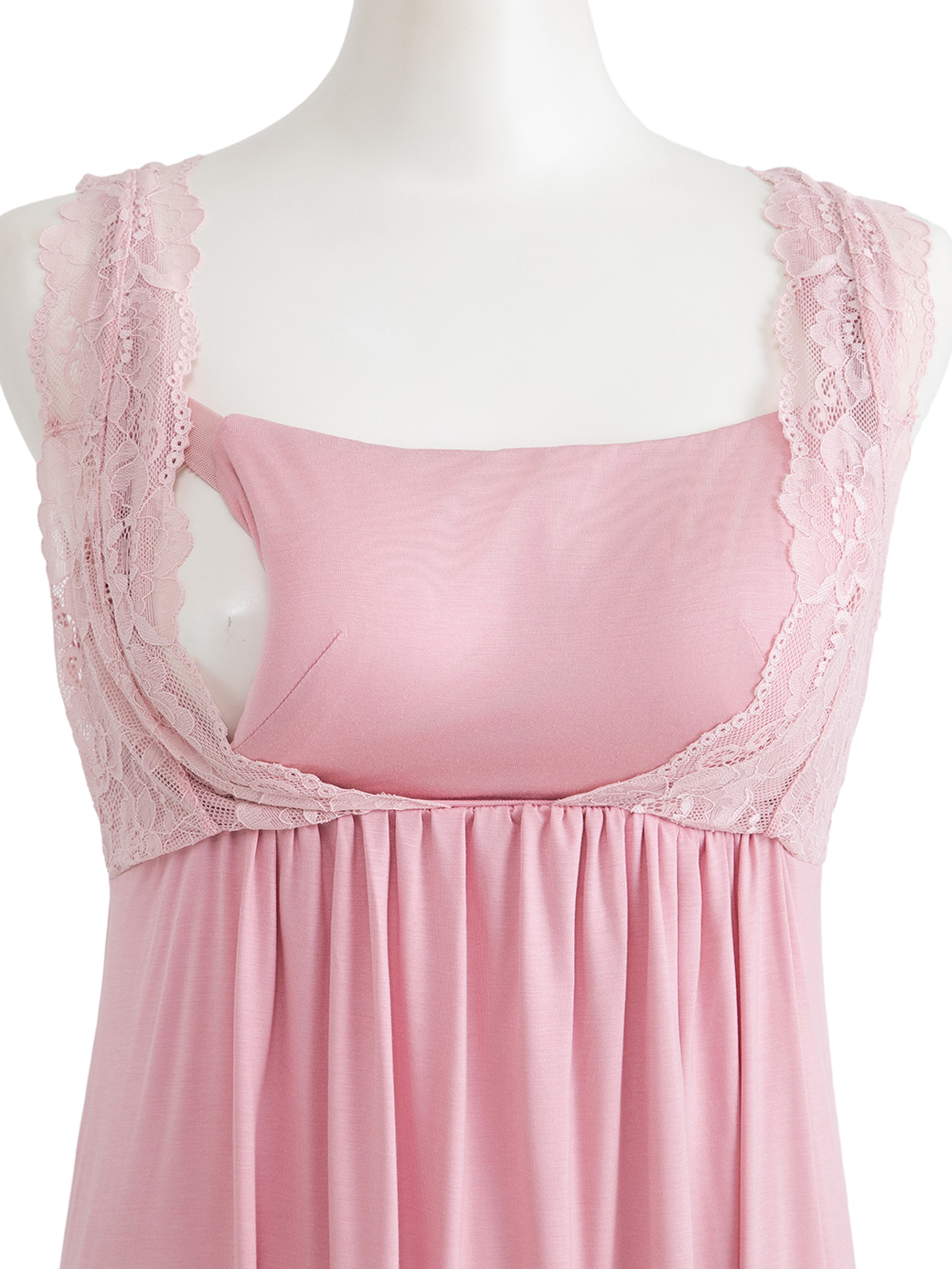 マタニティ 授乳 キャミソール|ナイトブラ機能付　ルームウェアにもなる授乳キャミソール