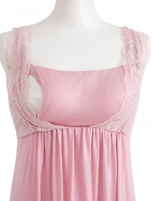 マタニティ 授乳 キャミソール|ナイトブラ機能付　ルームウェアにもなる授乳キャミソール